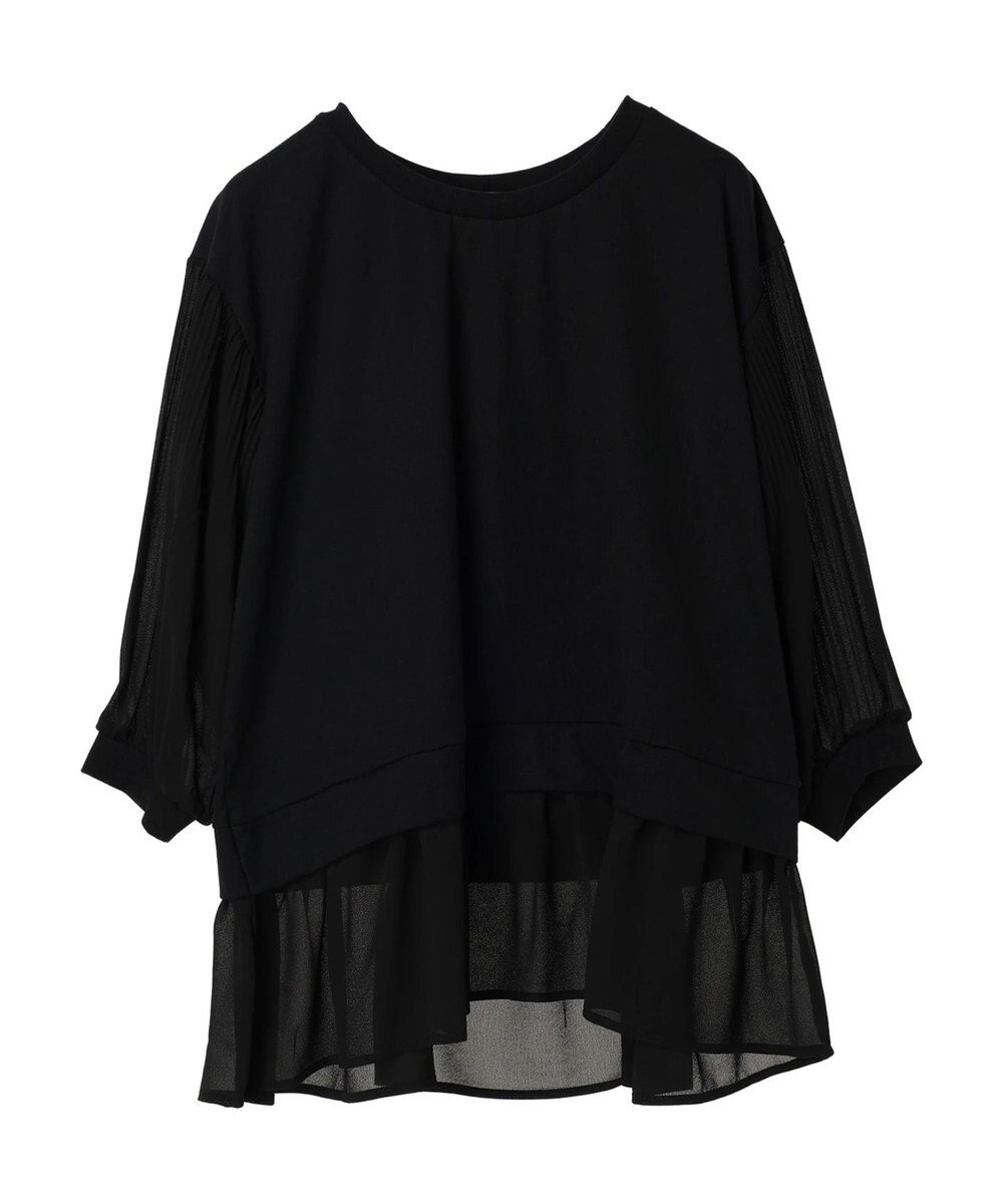 Green Parks 消しプリーツドッキングカットチュニック 