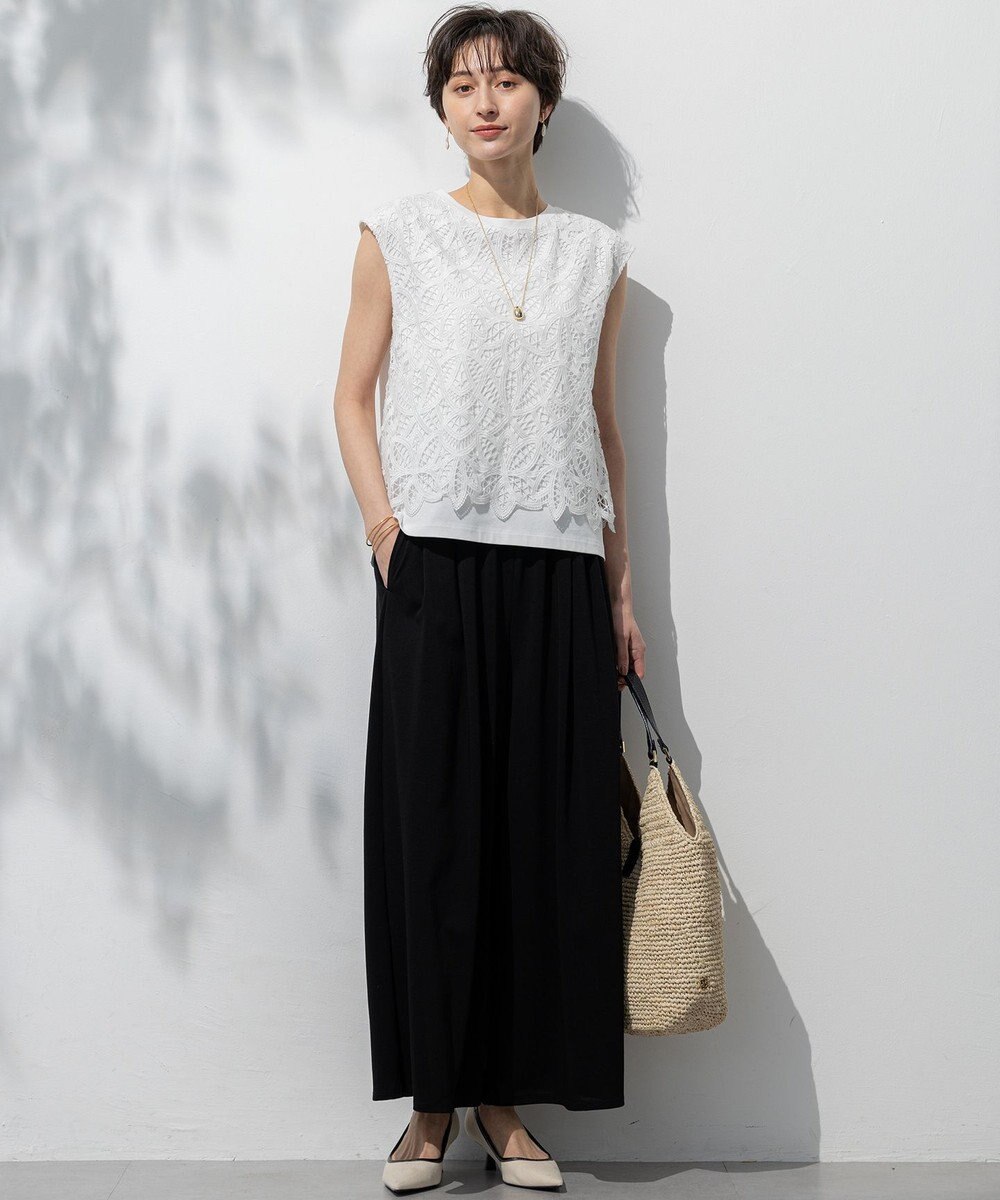 23区 メタル ドロップ ネックレス 