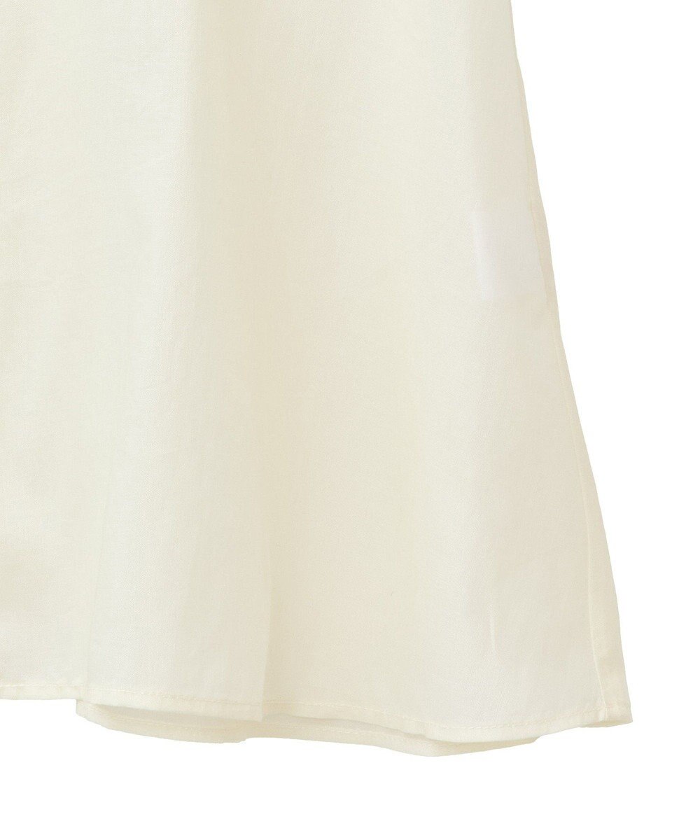 YECCA VECCA ラッフルVネックブラウス 