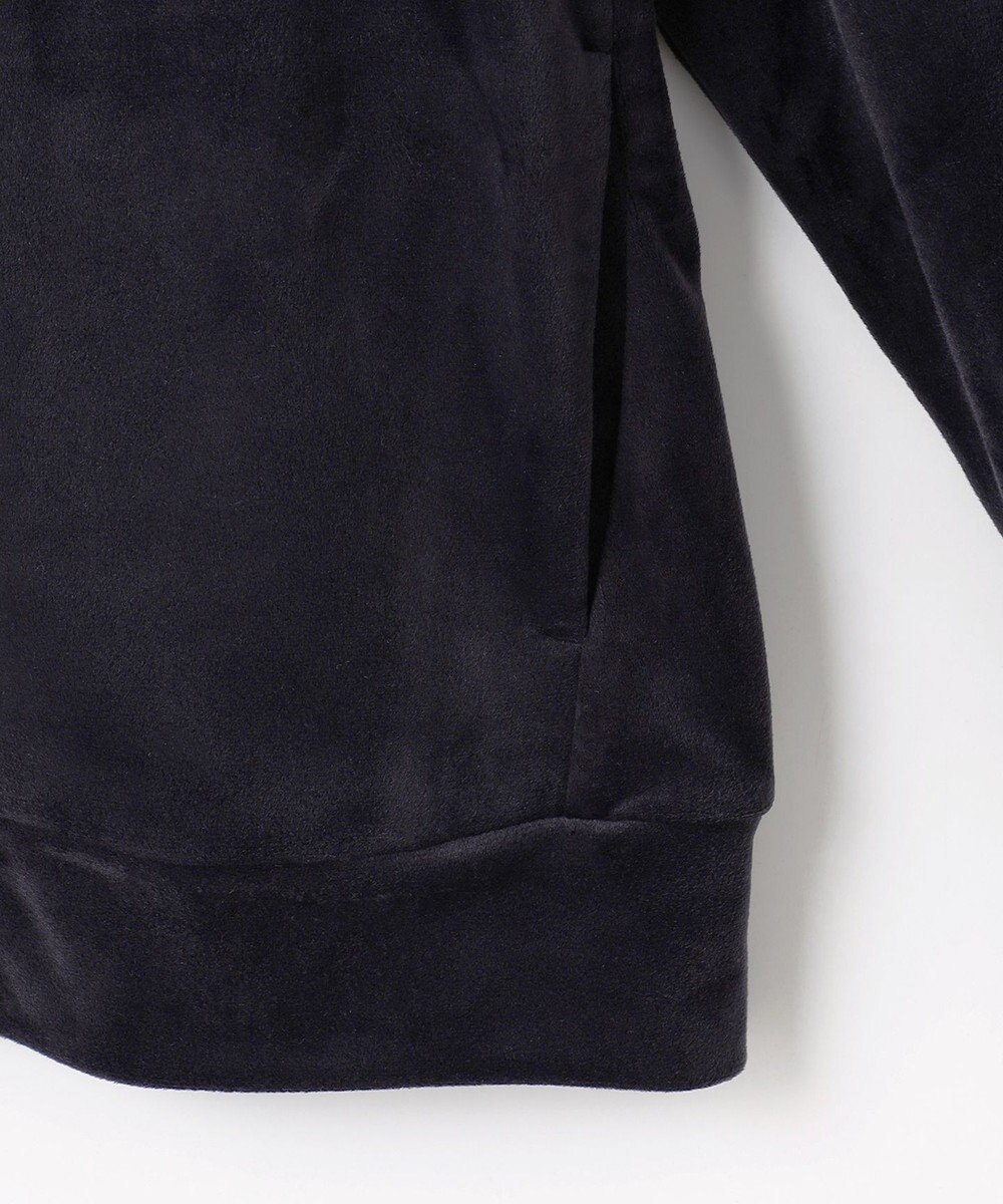 23区GOLF 【WOMEN】【ストレッチ】ベロアフーディ 