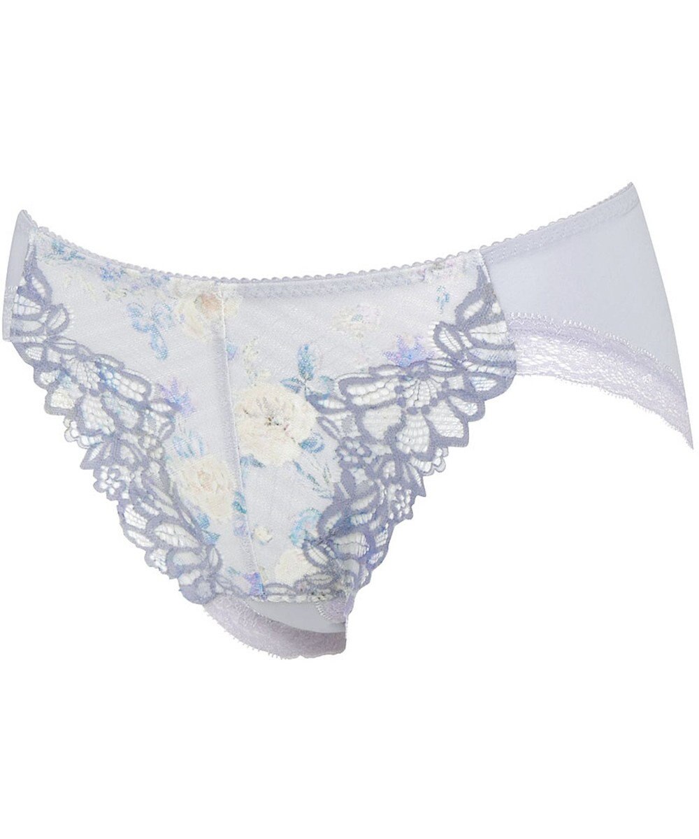 WACOAL ショーツ 【リボンブラ 脇すっきり】 BRB433とペア はきこみ丈あさめ ナイロンベア天竺素材(バック) レディース PRA133 /ワコール 