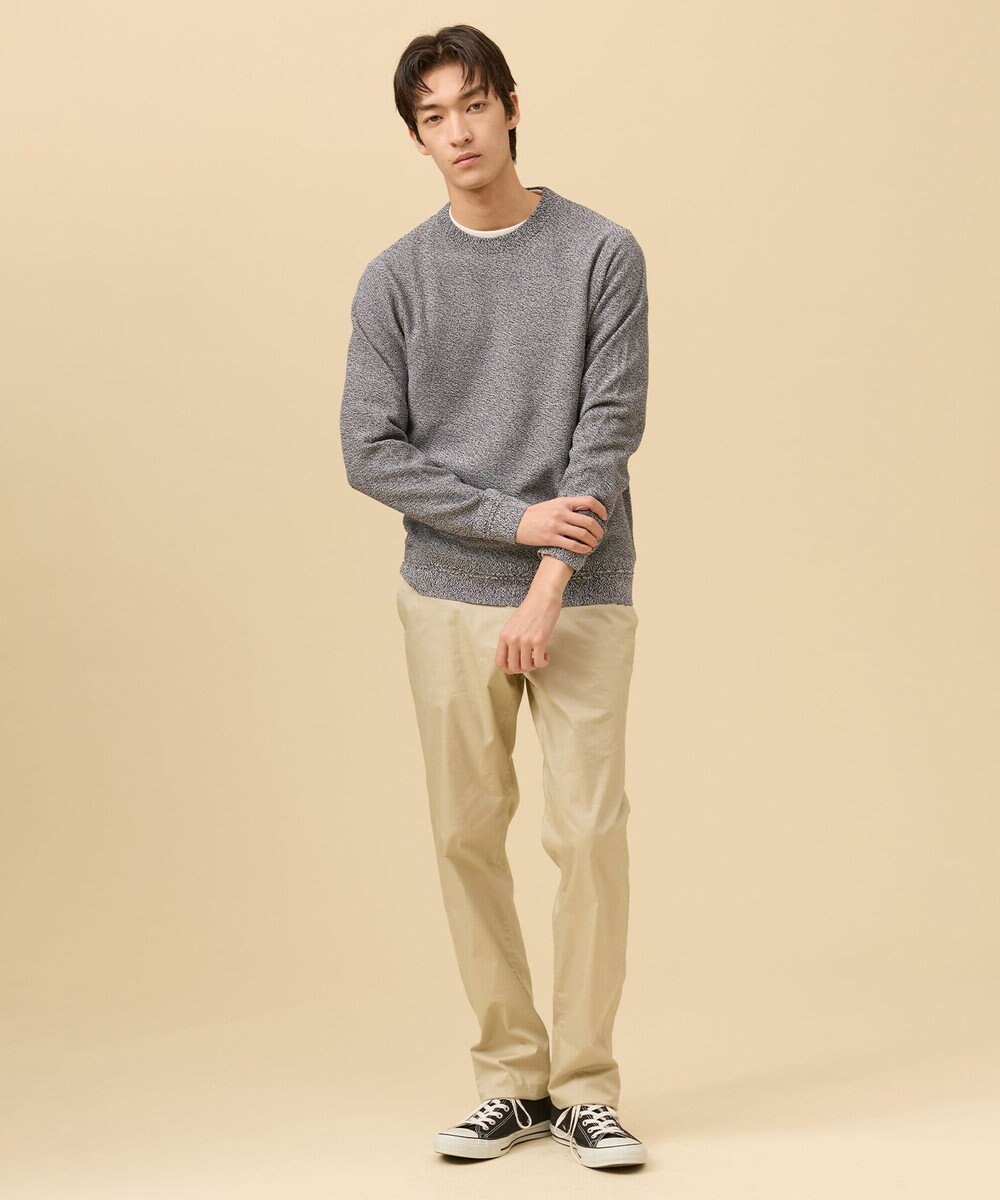 J.PRESS MEN ギマコットンカノコクルーネック ニット 
