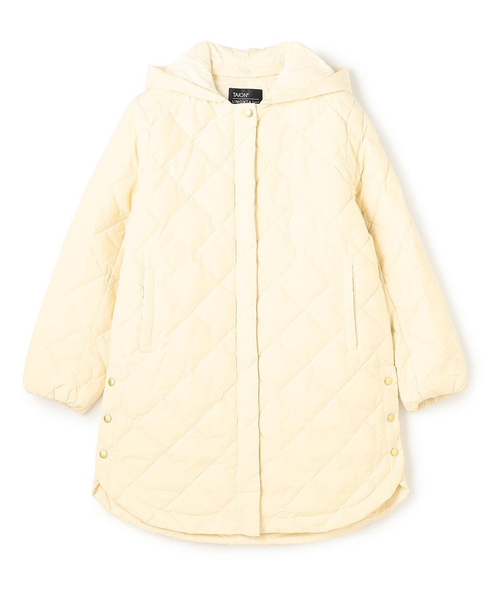 UNFILO 【自宅で洗濯OK / 軽量で暖かい】TAIONコラボ 2WAY キルティングダウン 