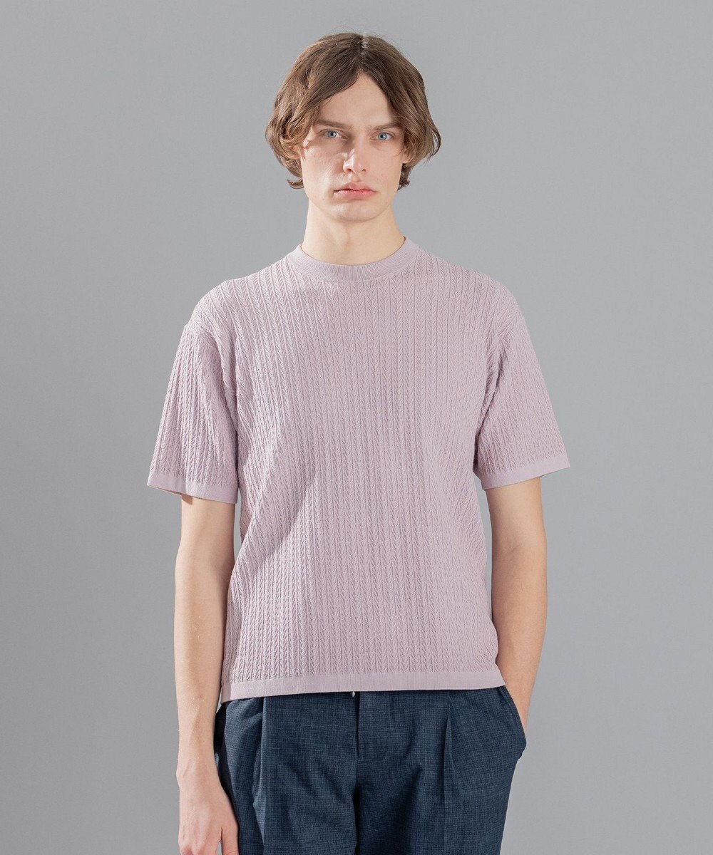 JOSEPH HOMME ドライコットンリンクス　半袖ニット 