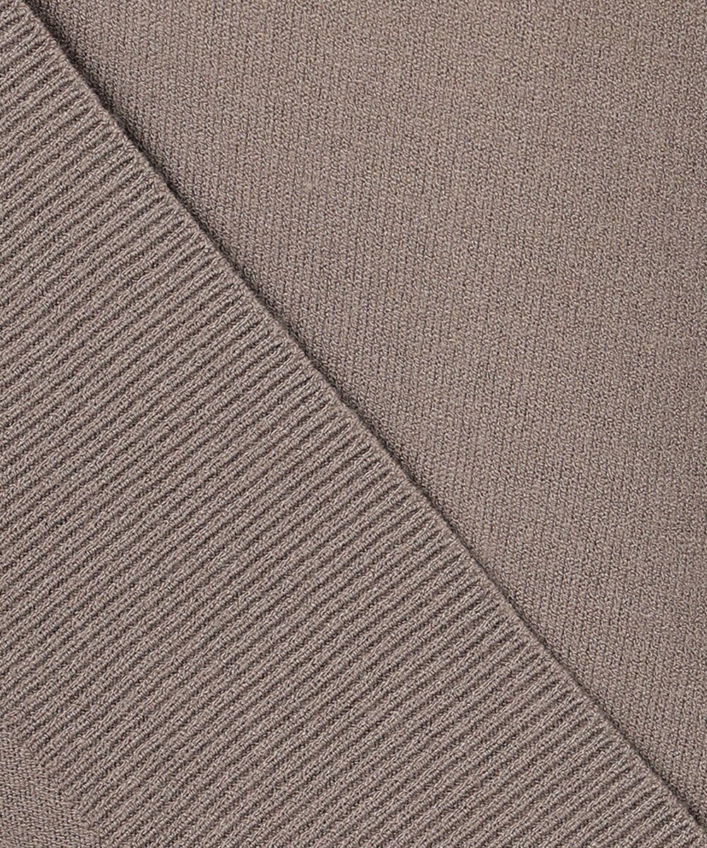 23区 ヴィスコースストレッチ パフスリーブ 半袖 ニット 