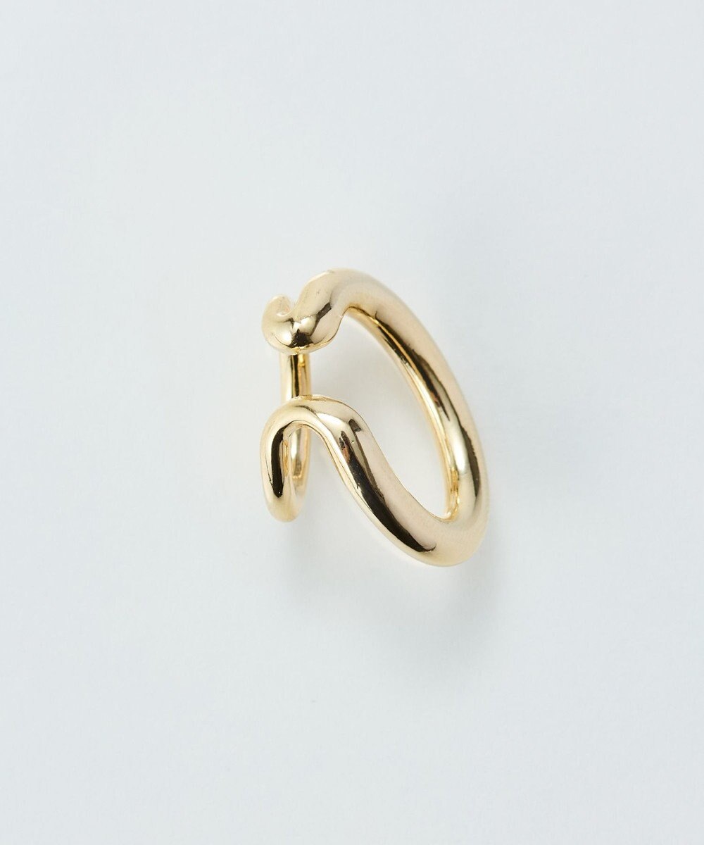 Phoebe 【金属アレルギー対応】ダブルシャインイヤーカフ　ゴールド/ニッケルフリー 