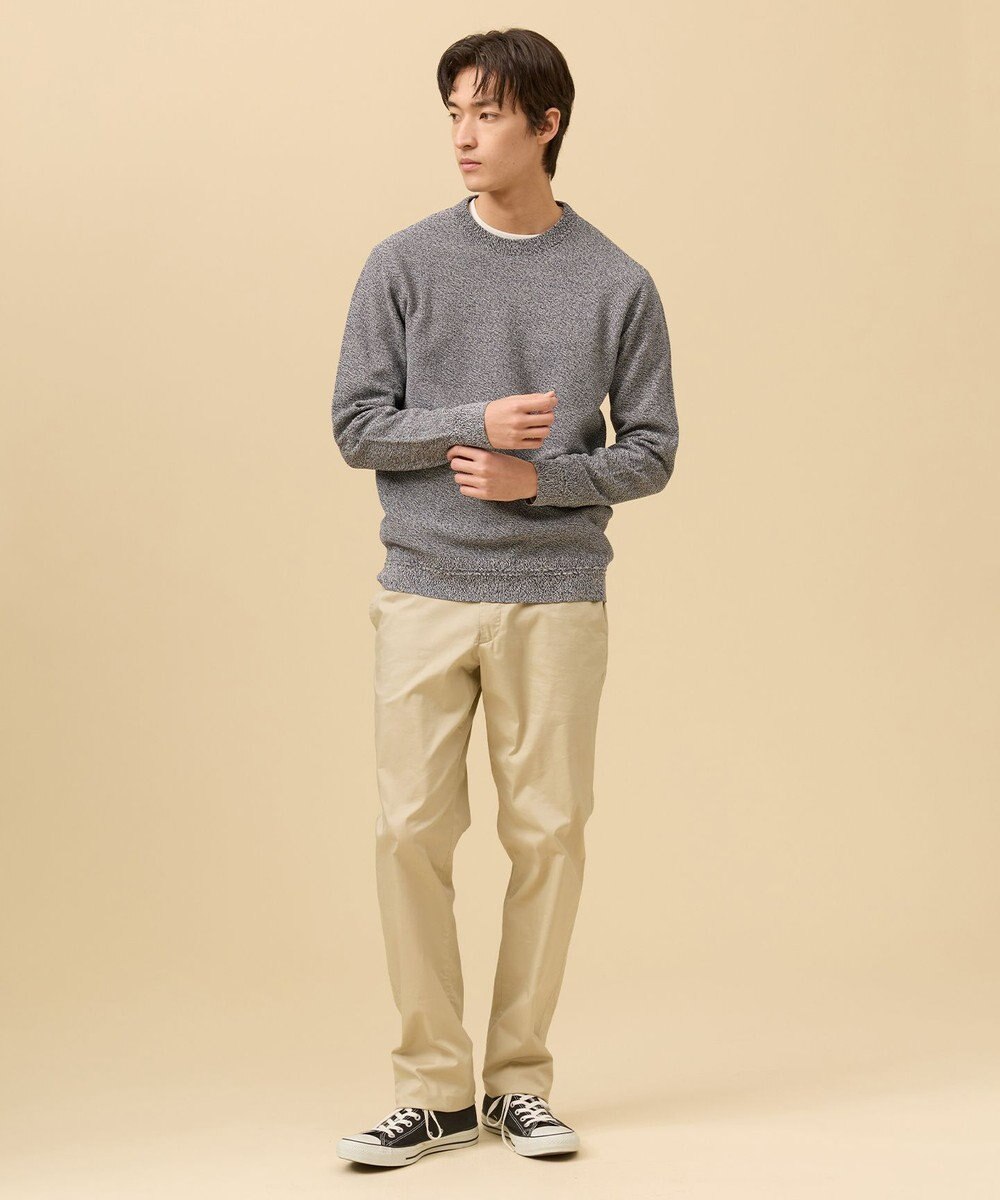 J.PRESS MEN ギマコットンカノコクルーネック ニット 
