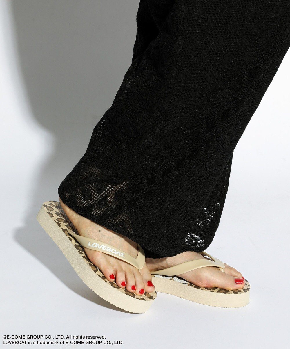 Green Parks ■ＬＯＶＥＢＯＡＴ　レオパードビーチサンダル 