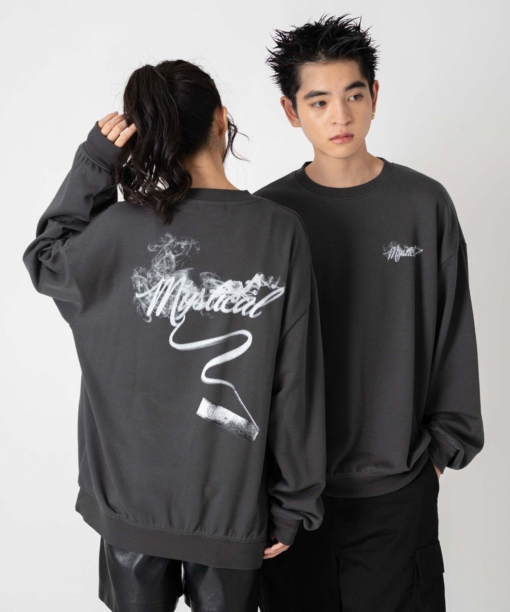 WEGO 【ユニセックス着用ITEM/SMLサイズ展開】アソートグラフィックプルオーバー 