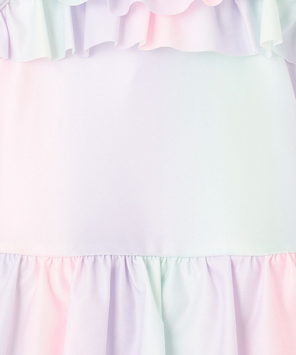 ANY KIDS 総柄フリルワンピース水着 