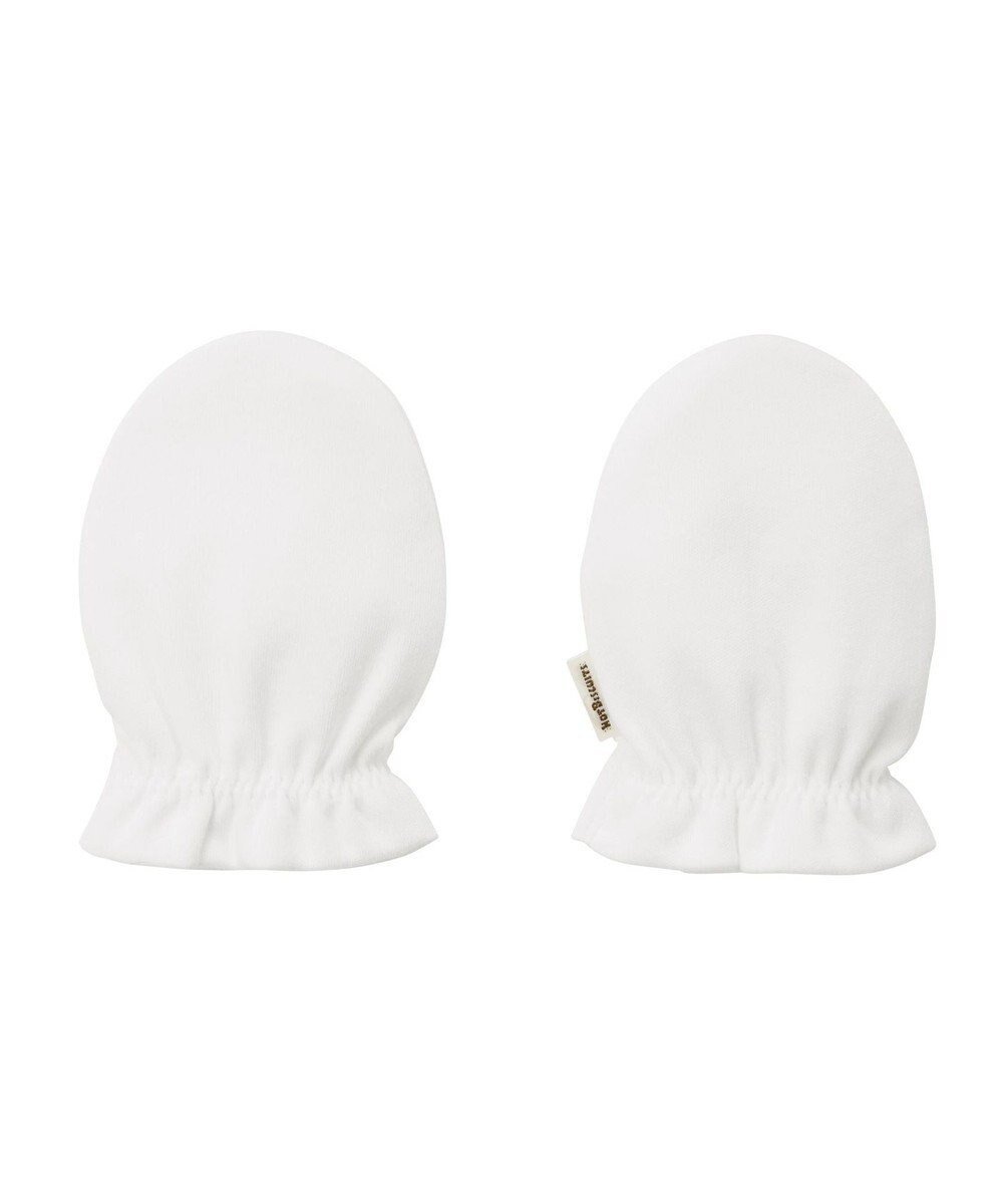 MIKI HOUSE HOT BISCUITS スムース素材ミトン 