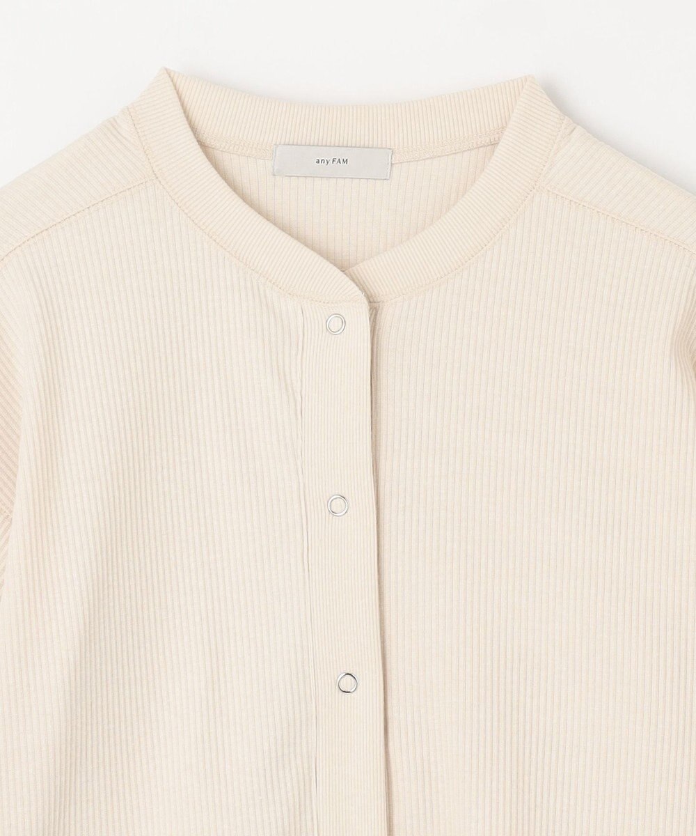 ANY L リングドットボタンカーディガン 