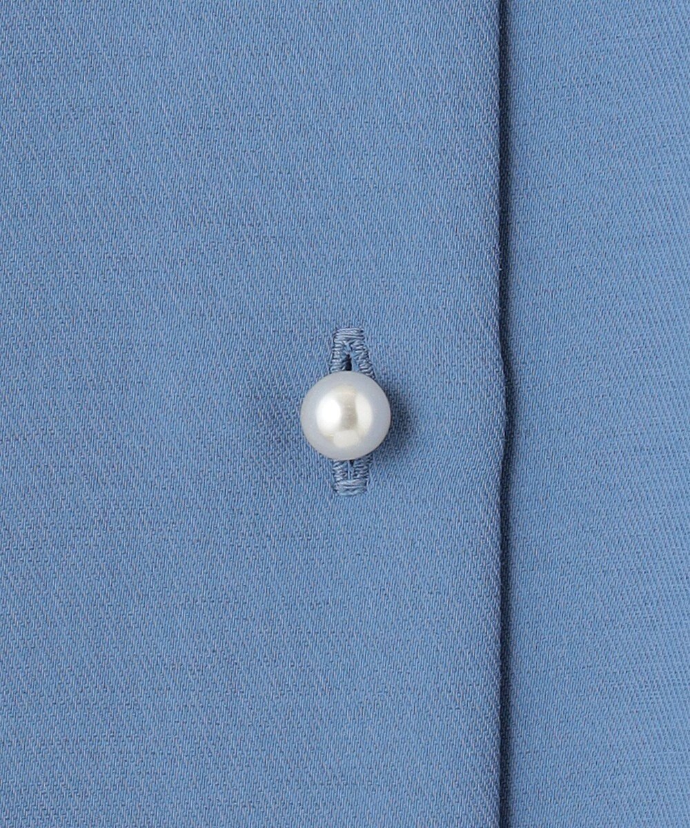 組曲 【サッシュベルト付き】パールボタンシャツワンピース 