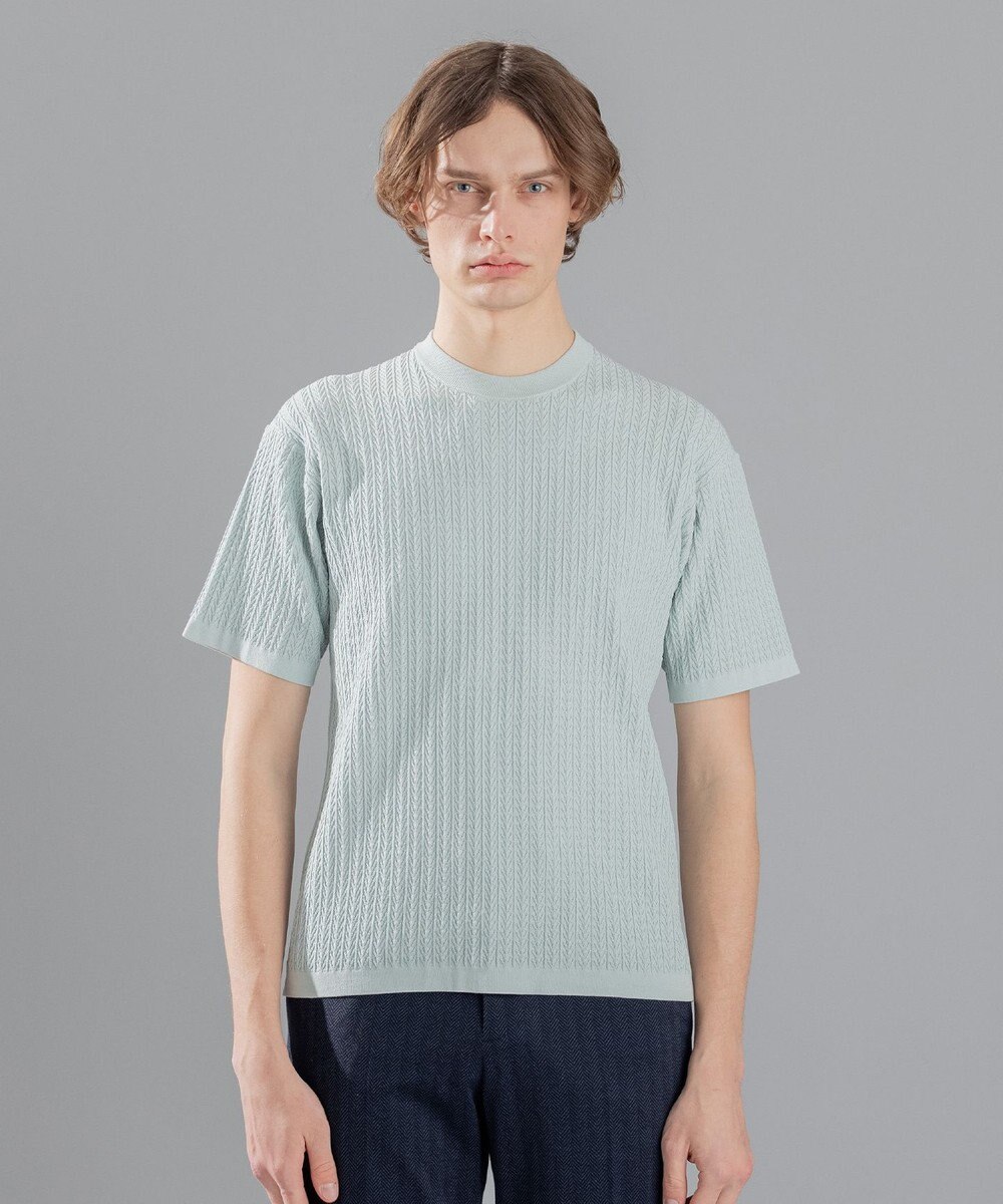 JOSEPH HOMME ドライコットンリンクス　半袖ニット 