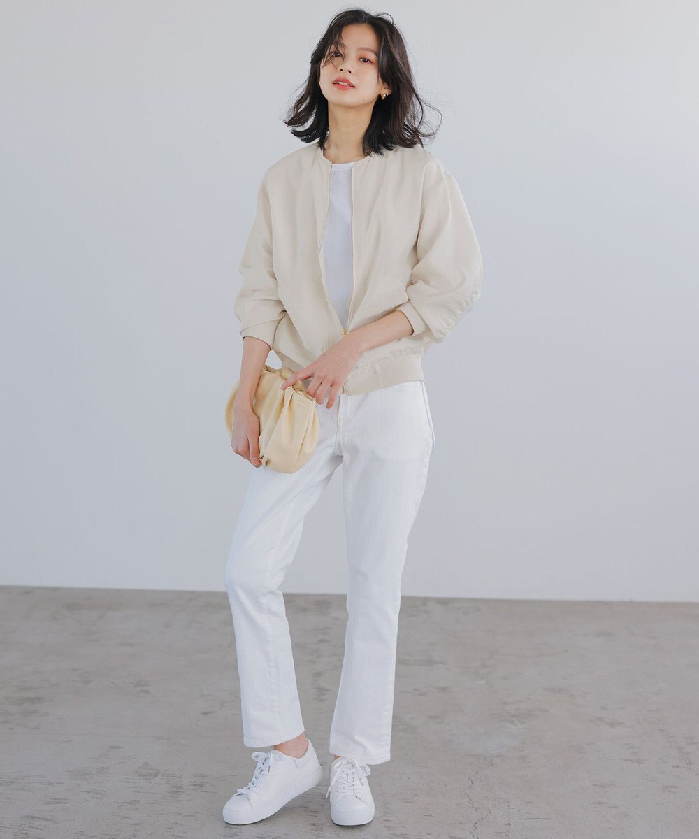 23区 【洗える】シアー ブルゾン 