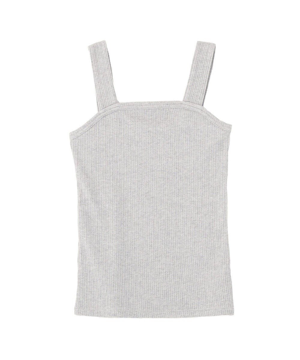 earth music&ecology チェーンリブラメカットタンクトップ 