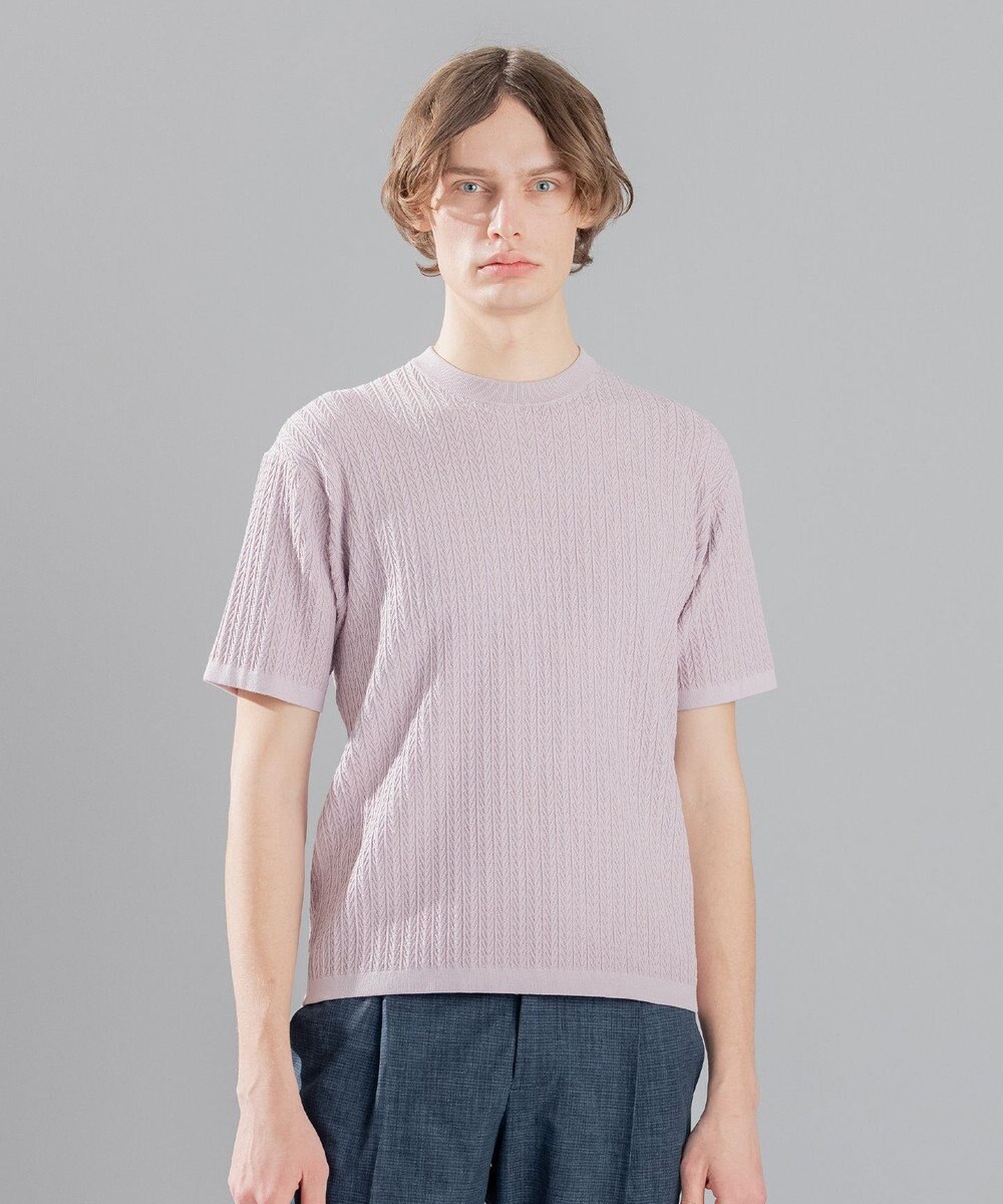 JOSEPH HOMME ドライコットンリンクス　半袖ニット 