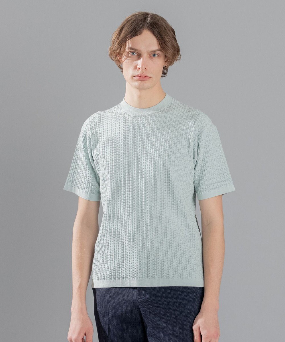 JOSEPH HOMME ドライコットンリンクス　半袖ニット 