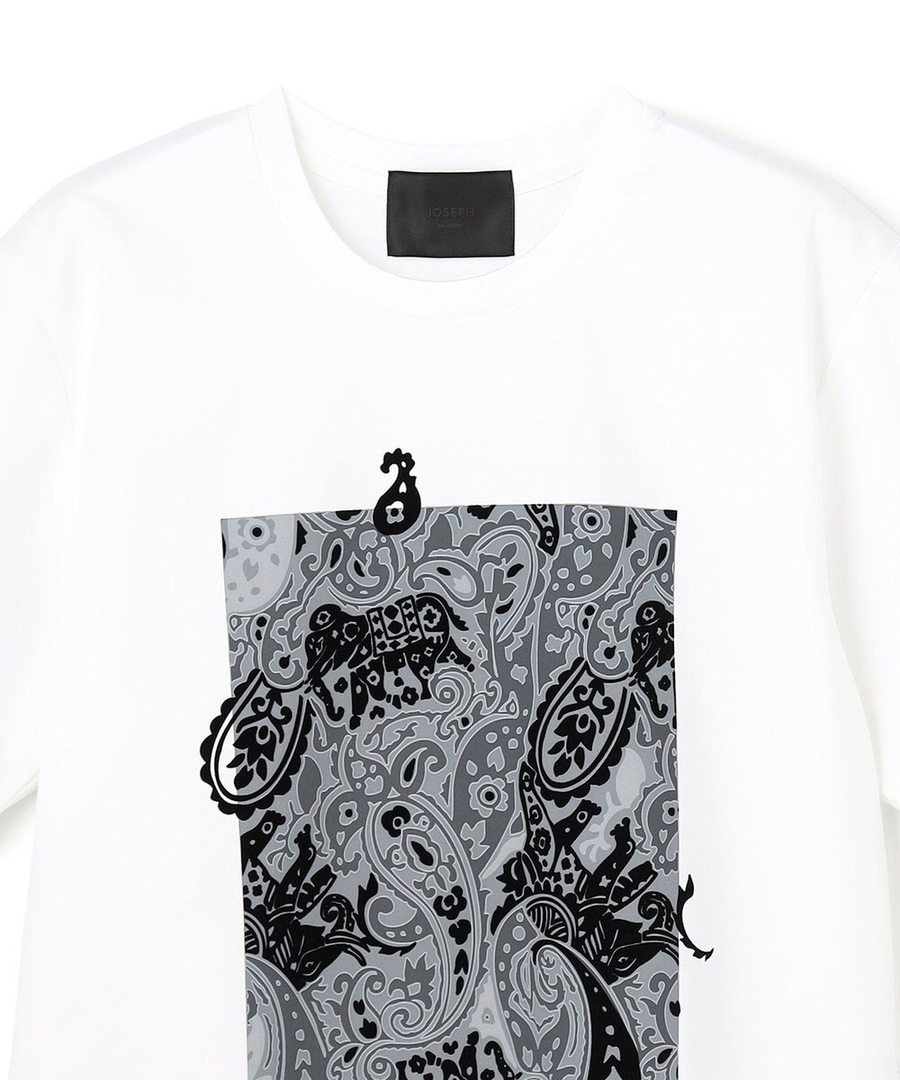 JOSEPH HOMME 【HIGH GRADE LINE】オリエンタルプリント　クルーネックTシャツ 