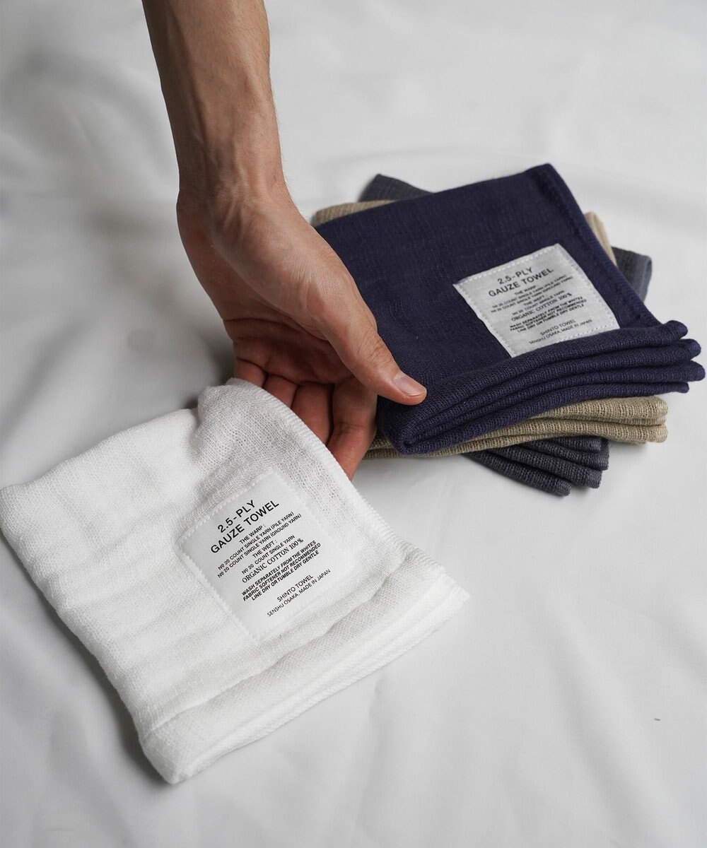 SHINTO TOWEL 【閲覧人気NO.1/2.5-PLY GAUZE】ハンドタオル 