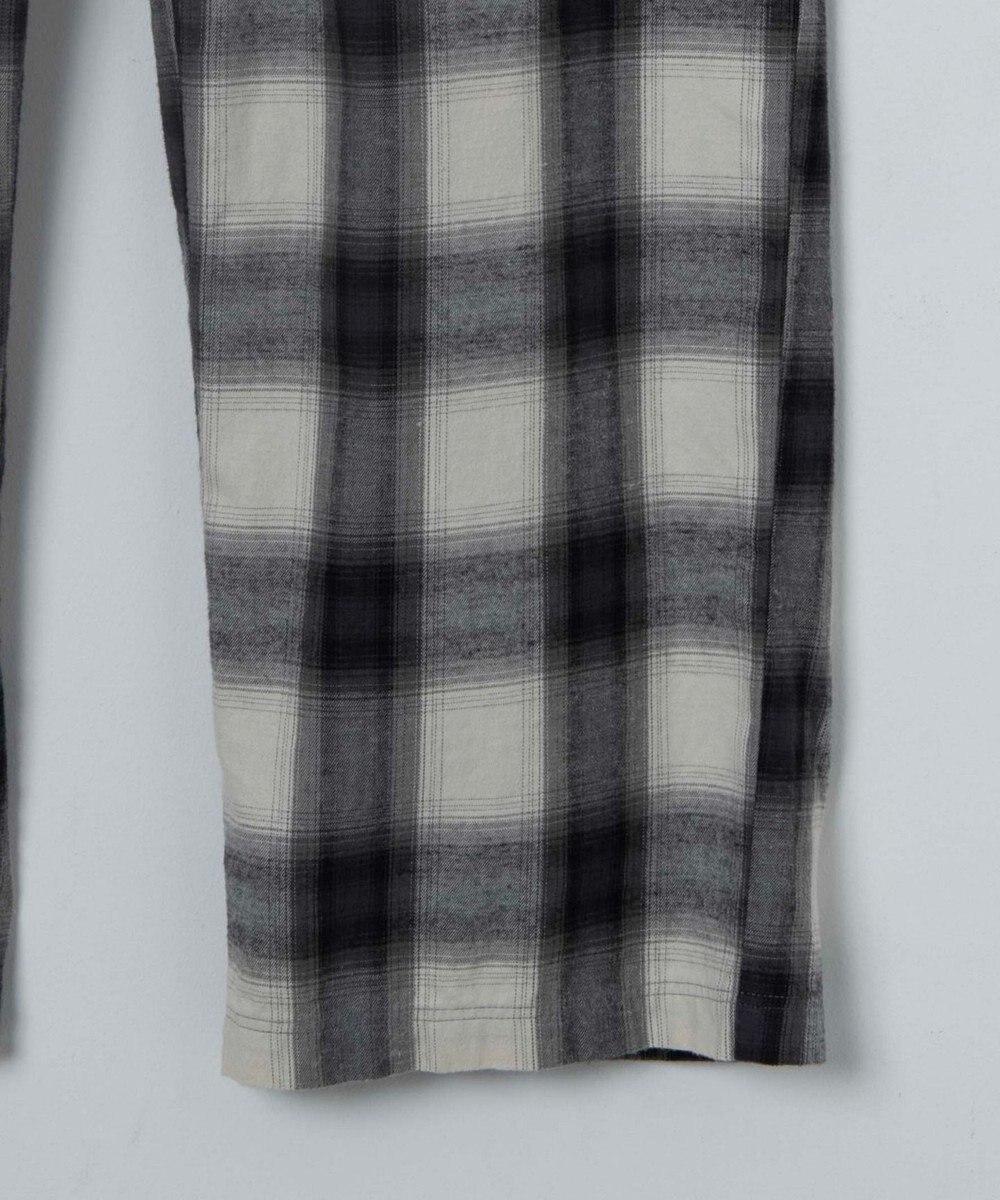 WEGO 【ウエストゴム】オンブレチェックイージーパンツ 