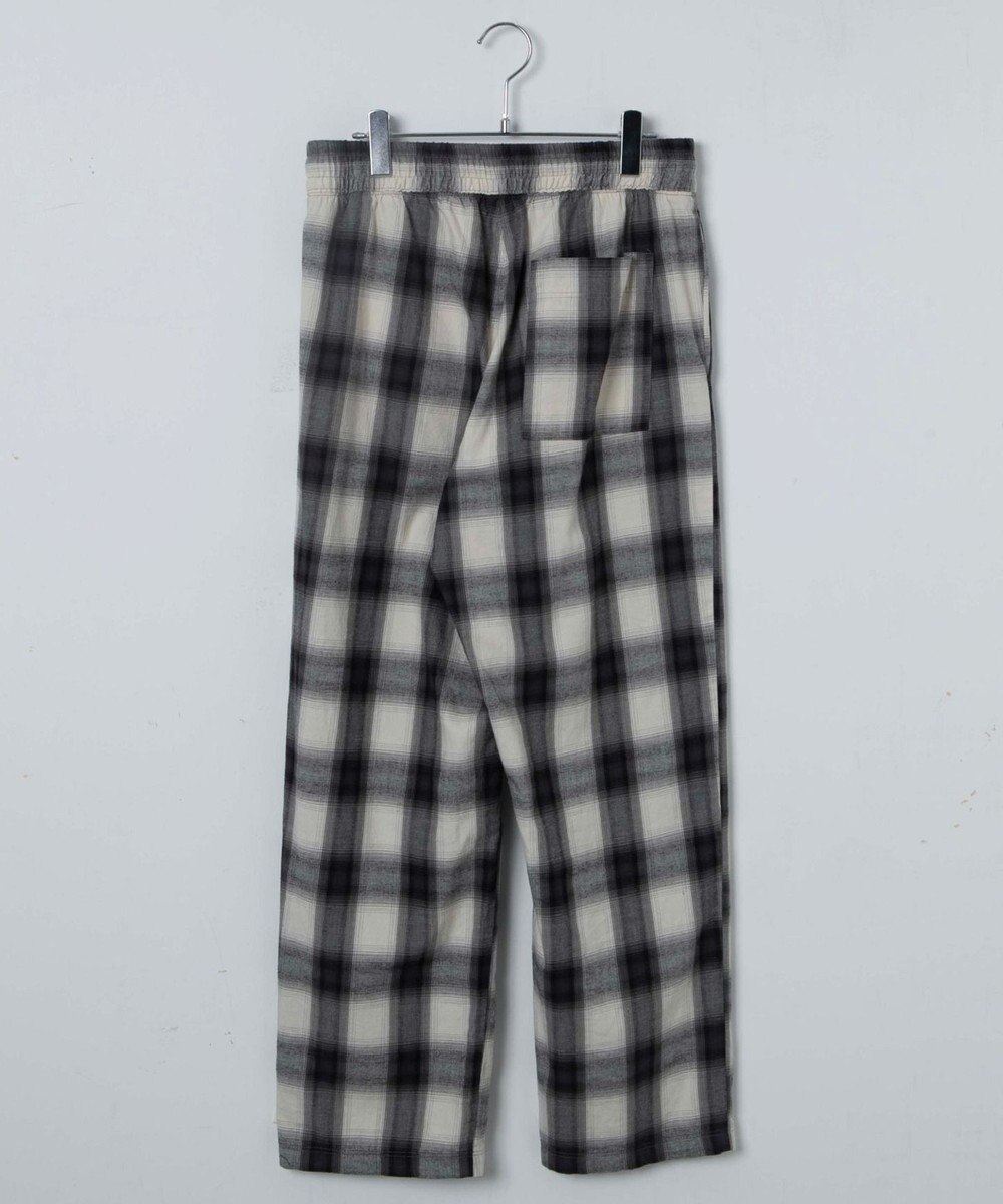 WEGO 【ウエストゴム】オンブレチェックイージーパンツ 