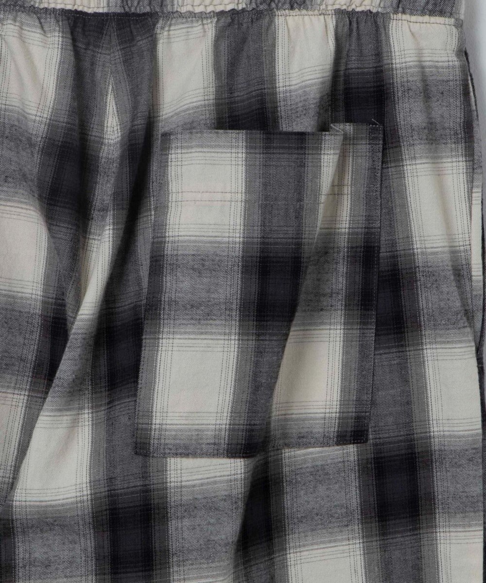 WEGO 【ウエストゴム】オンブレチェックイージーパンツ 