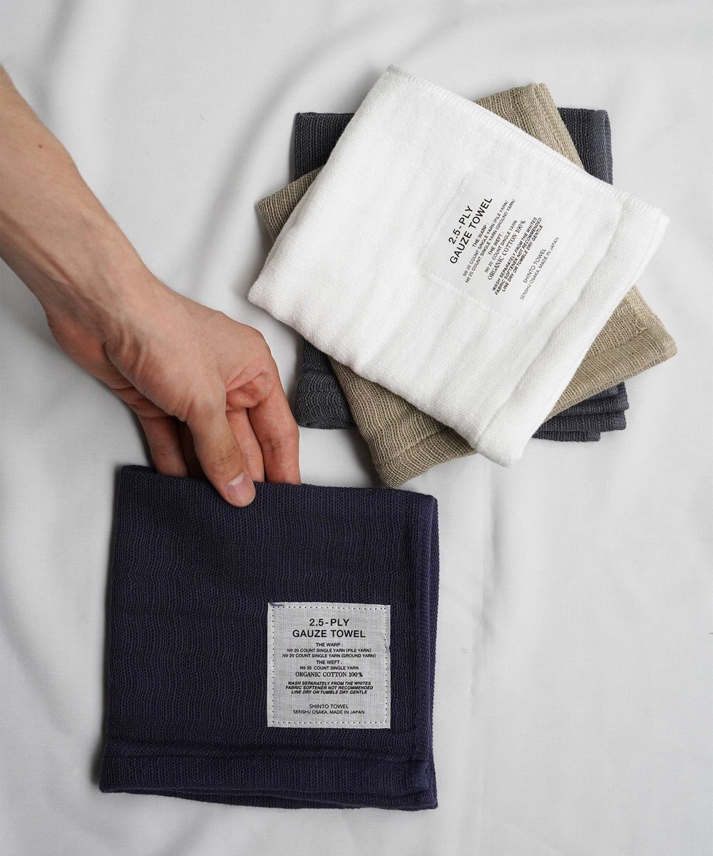 SHINTO TOWEL 【閲覧人気NO.1/2.5-PLY GAUZE】ハンドタオル 