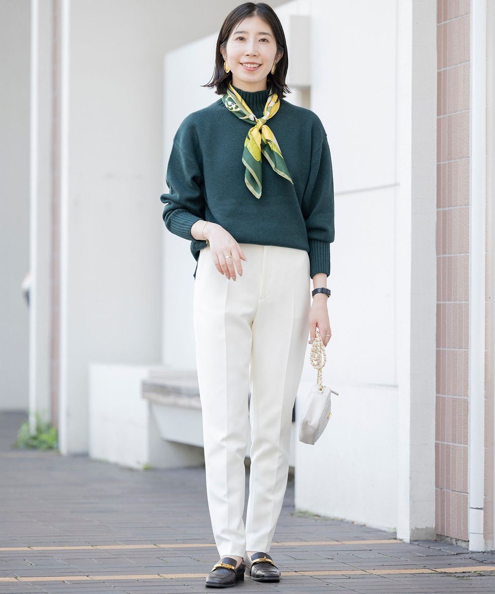 23区 S 【Sサイズ限定】ストレッチダブルクロス テーパード パンツ 