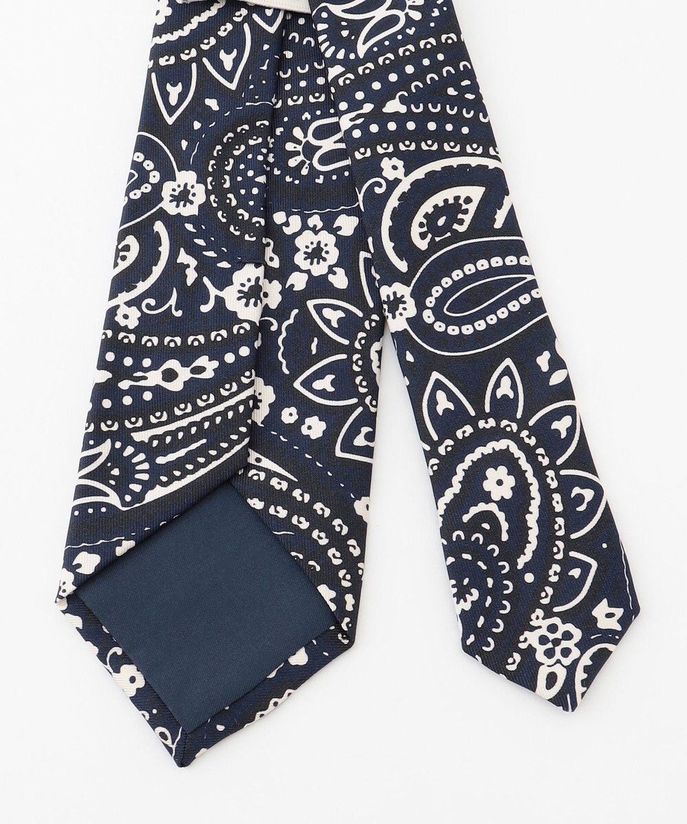 JOSEPH ABBOUD 【日本製】ペイズリープリント ネクタイ 