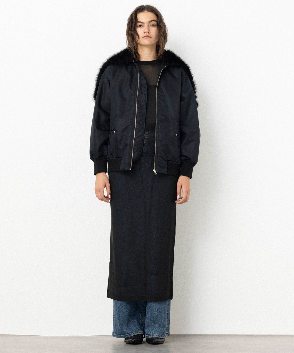 NAVE 【Nave】ファーカラーMA-1 