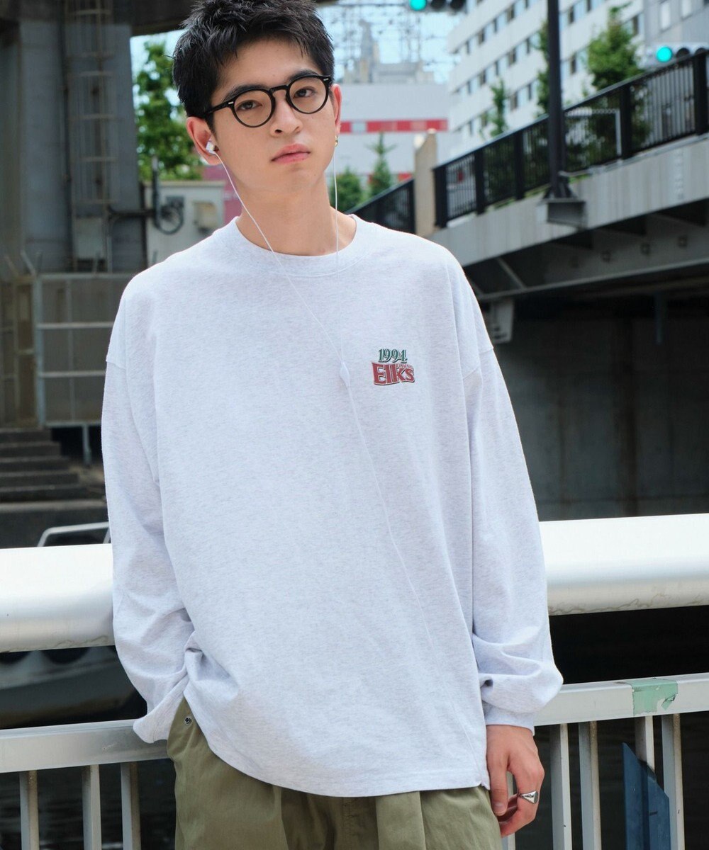 WEGO 【ユニセックス着用ITEM】サークルロゴBIG　T（LS） 