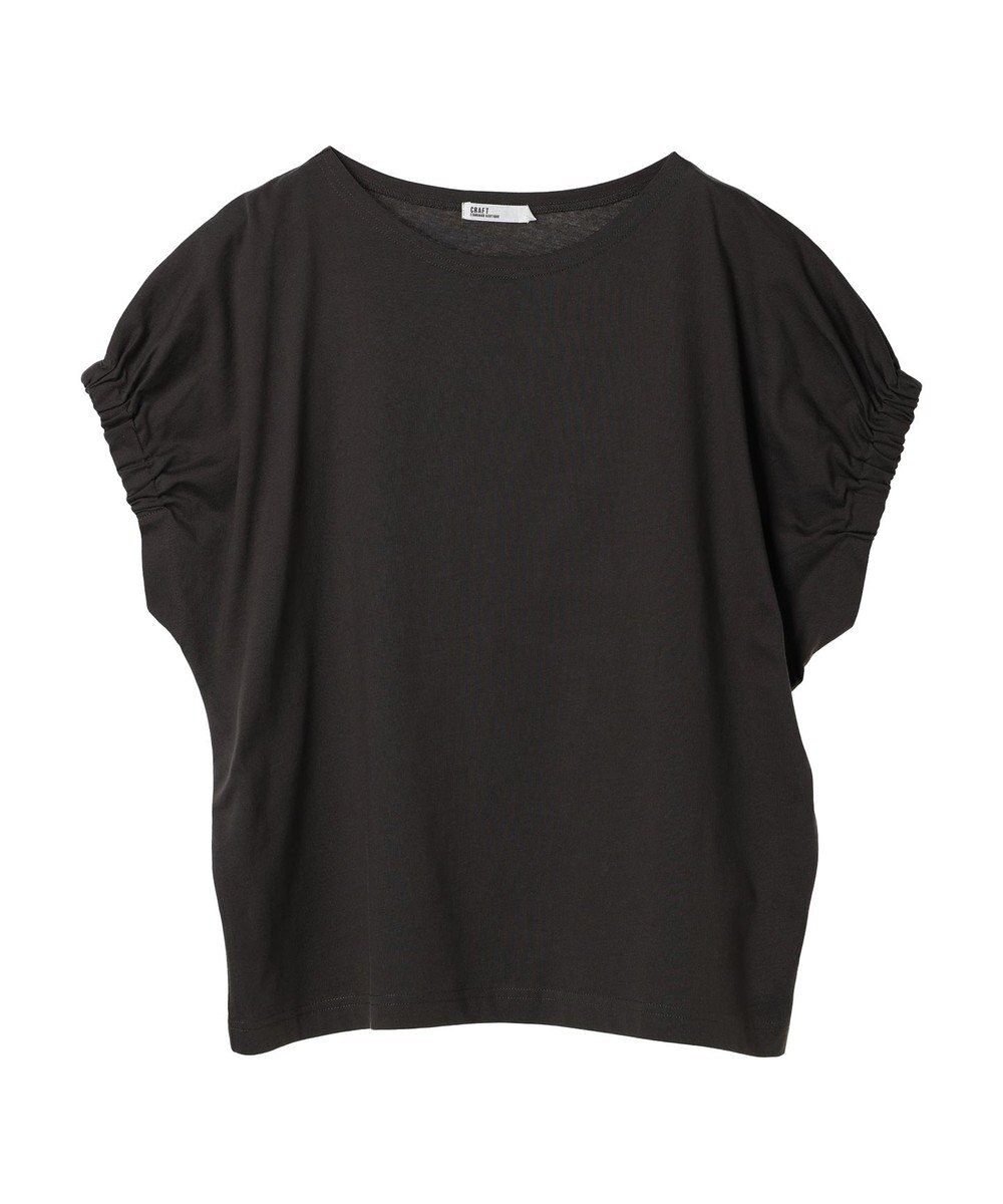 CRAFT STANDARD BOUTIQUE 【ＵＶカット】ギャザースリーブプルオーバー 