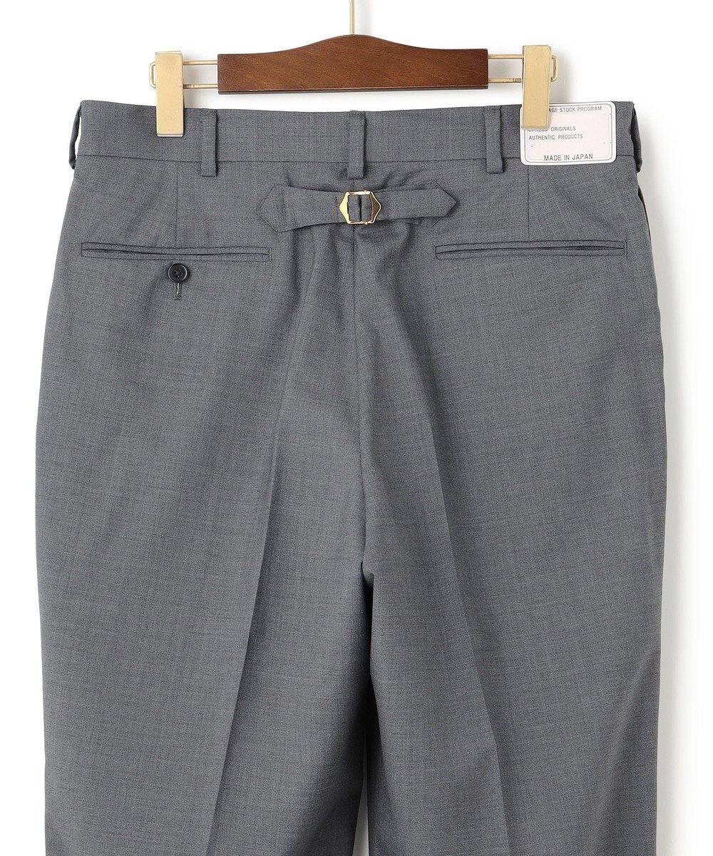 J.PRESS MEN 【J.PRESS ORIGINALS】PEPPIN MERINO TROPICAL PIPED STEM TROUSERS / JAPAN MADE 