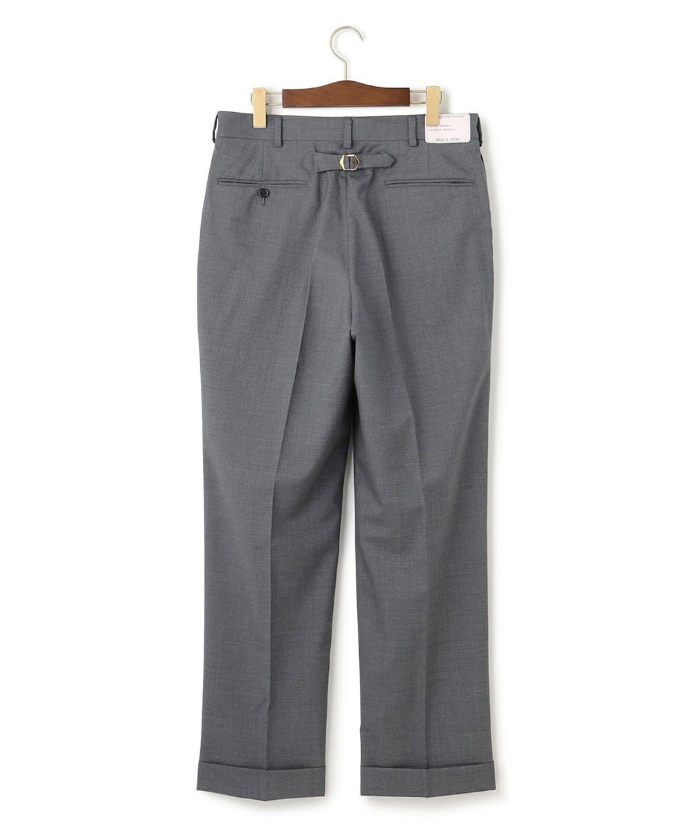 J.PRESS MEN 【J.PRESS ORIGINALS】PEPPIN MERINO TROPICAL PIPED STEM TROUSERS / JAPAN MADE 