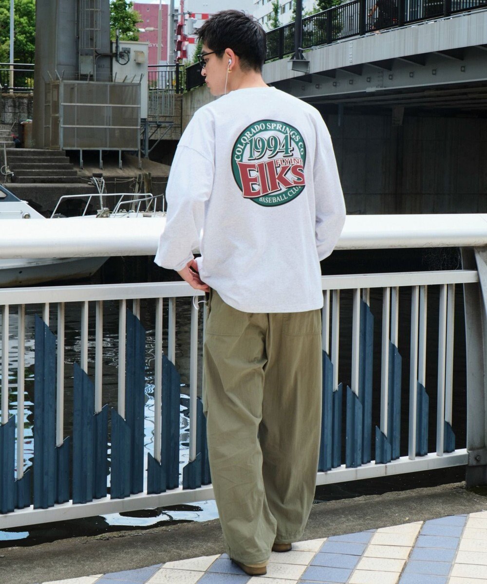 WEGO 【ユニセックス着用ITEM】サークルロゴBIG　T（LS） 