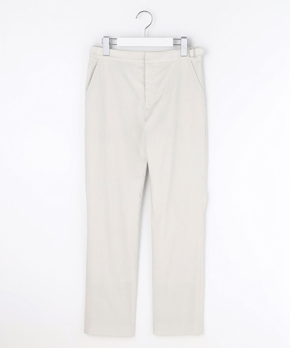 J.PRESS LADIES 【WEB限定カラーあり】セルロースリネンストレッチ テーパード パンツ 