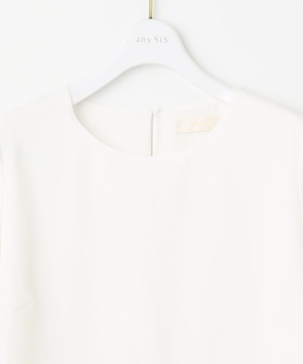 ANY SIS 【洗える】レイヤードヘム ブラウス 