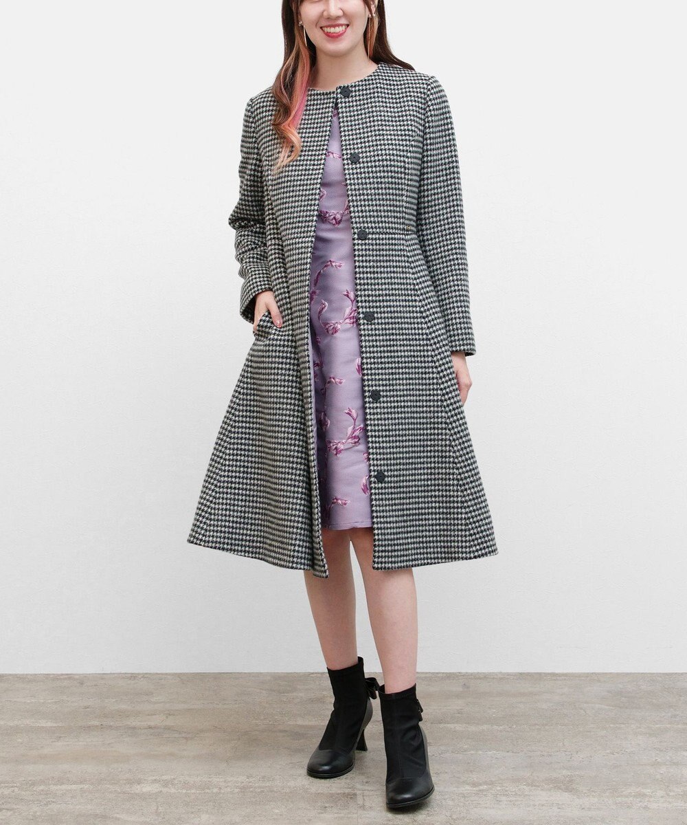 TOCCA 【消臭】RHYTHMIC PACE 千鳥柄コート 