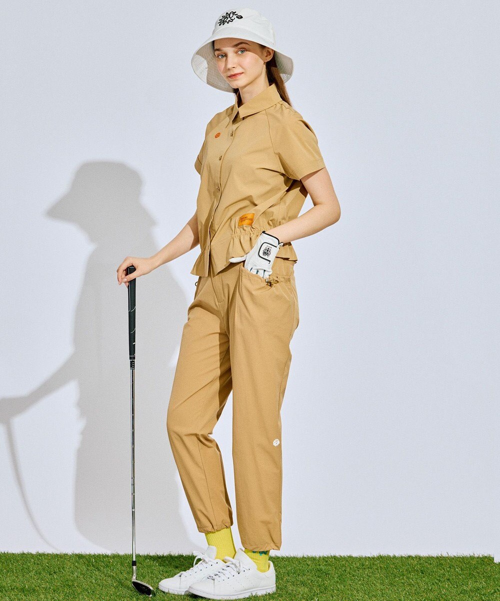 PW CIRCULUS 【WOMEN】ギャザリングシャツ  ゴルフウェア レディース 