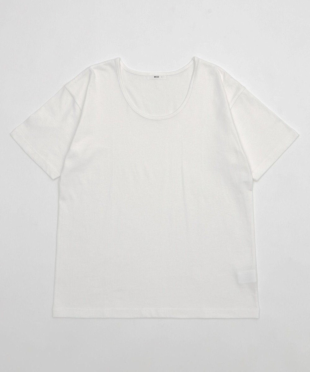 WEGO 【ユニセックス着用ITEM/MLサイズ展開】UネックT（SS） 