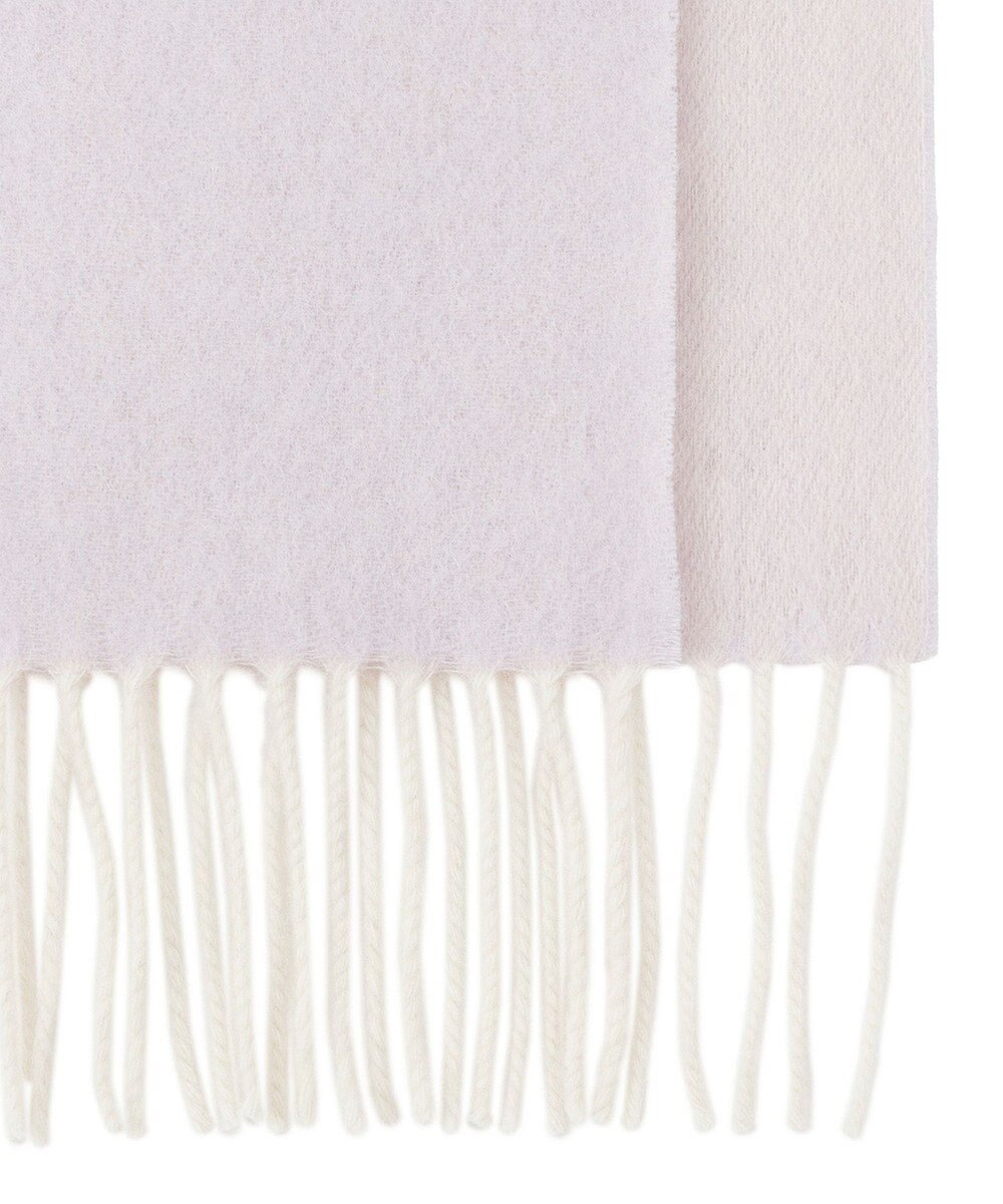 MOONBAT FURLA カシミヤ100%リバーシブルプチマフラー/幅20cm 