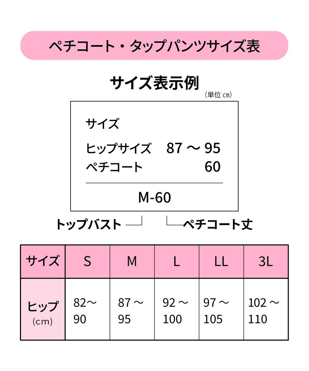 Wing キュロットペチコート　ウイング／ワコール　EH6201 