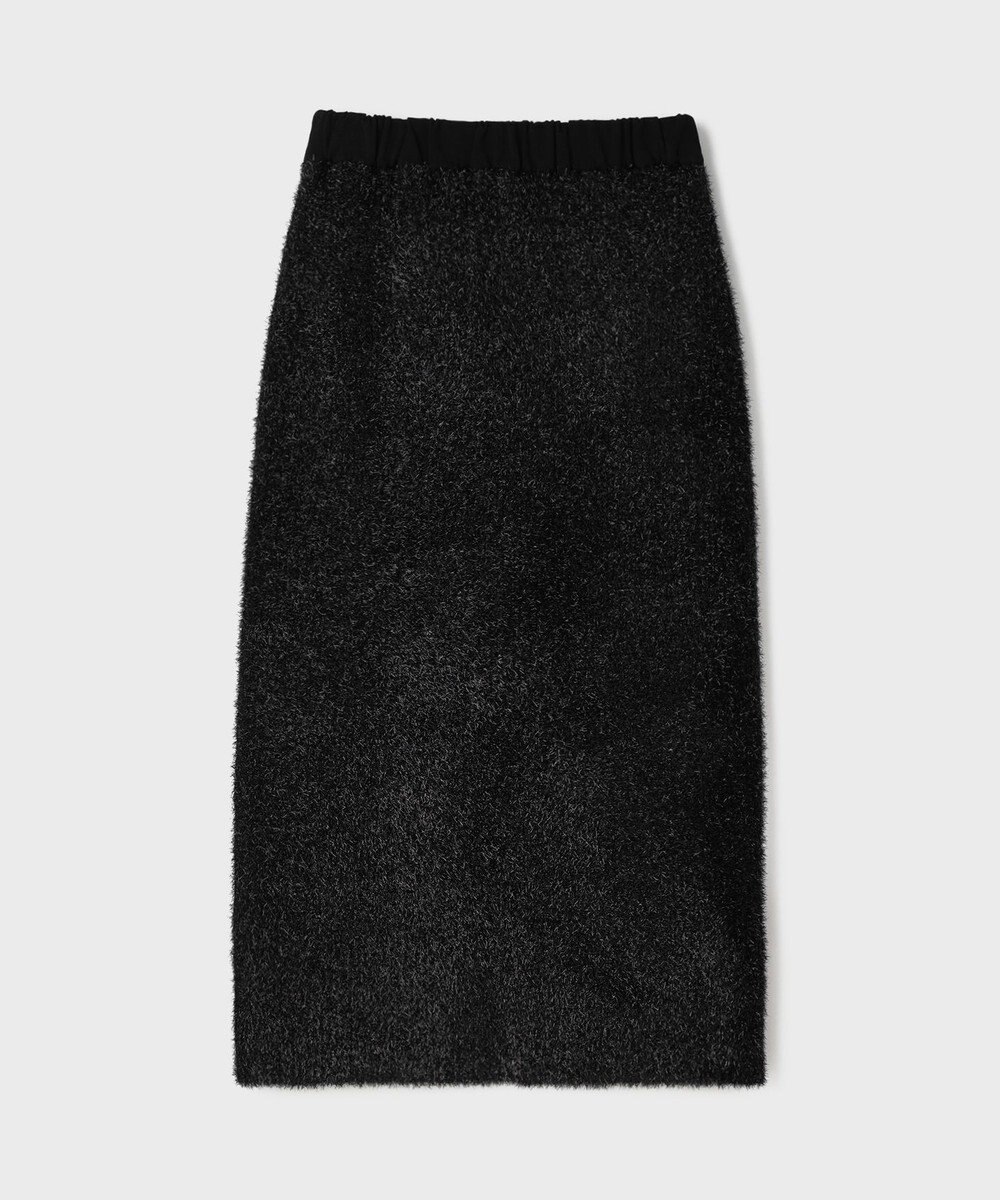 GRACE CONTINENTAL フェザーヤーンシャイニースカート 