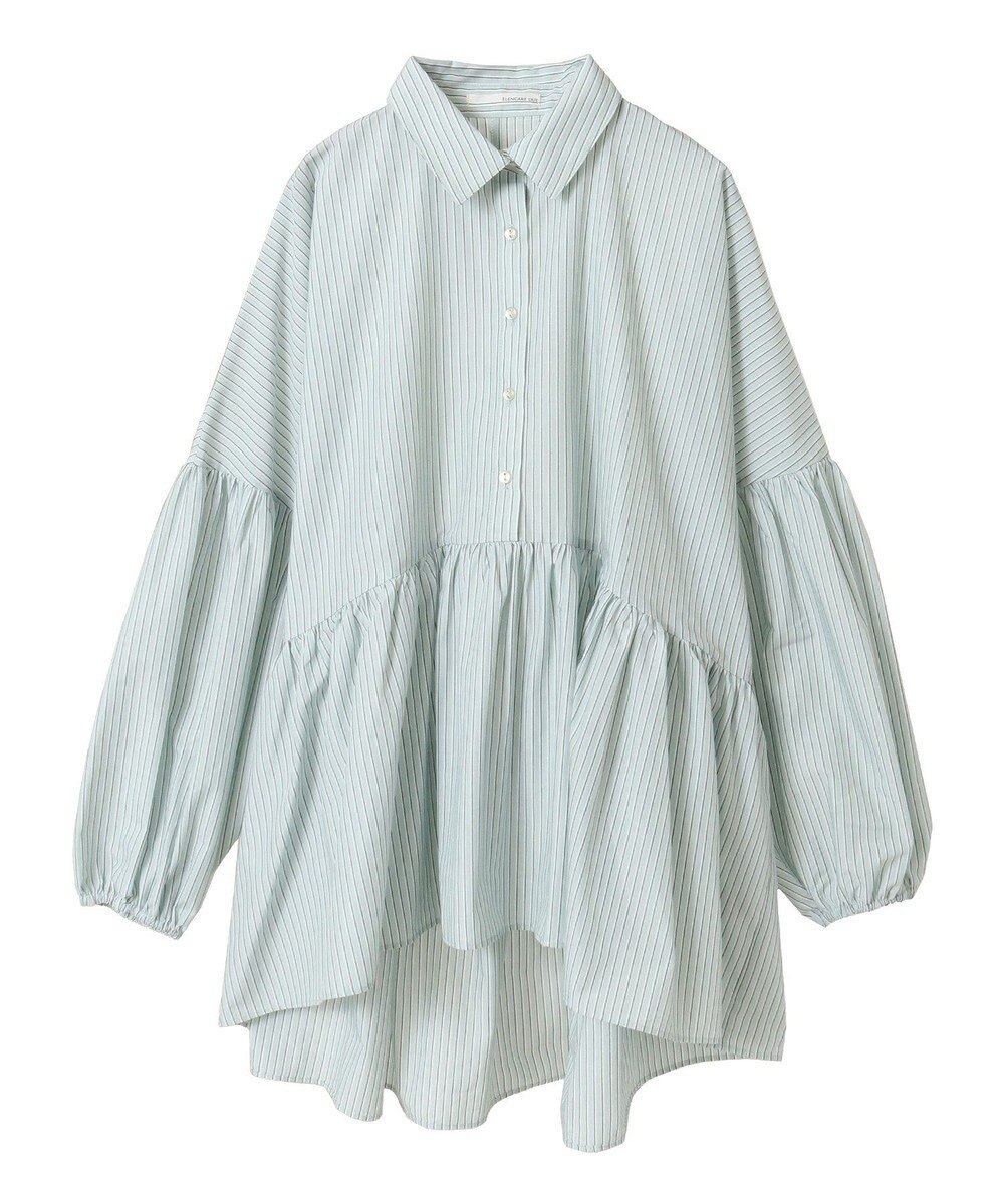 Green Parks ・ＥＬＥＮＣＡＲＥ　ＤＵＥ　ストライプシャツチュニック 