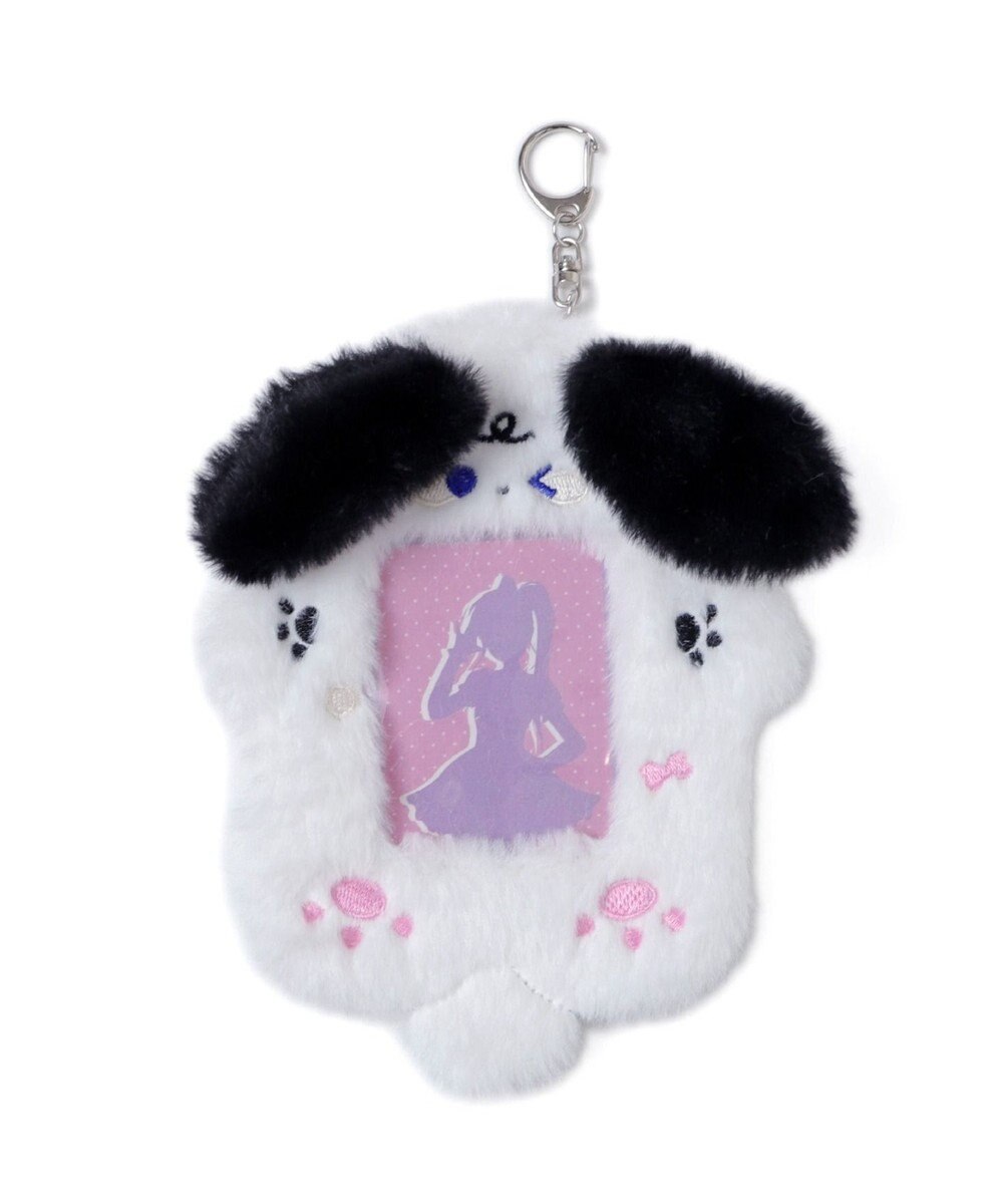 WEGO ふわふわぬいカードホルダーキーホルダーB 