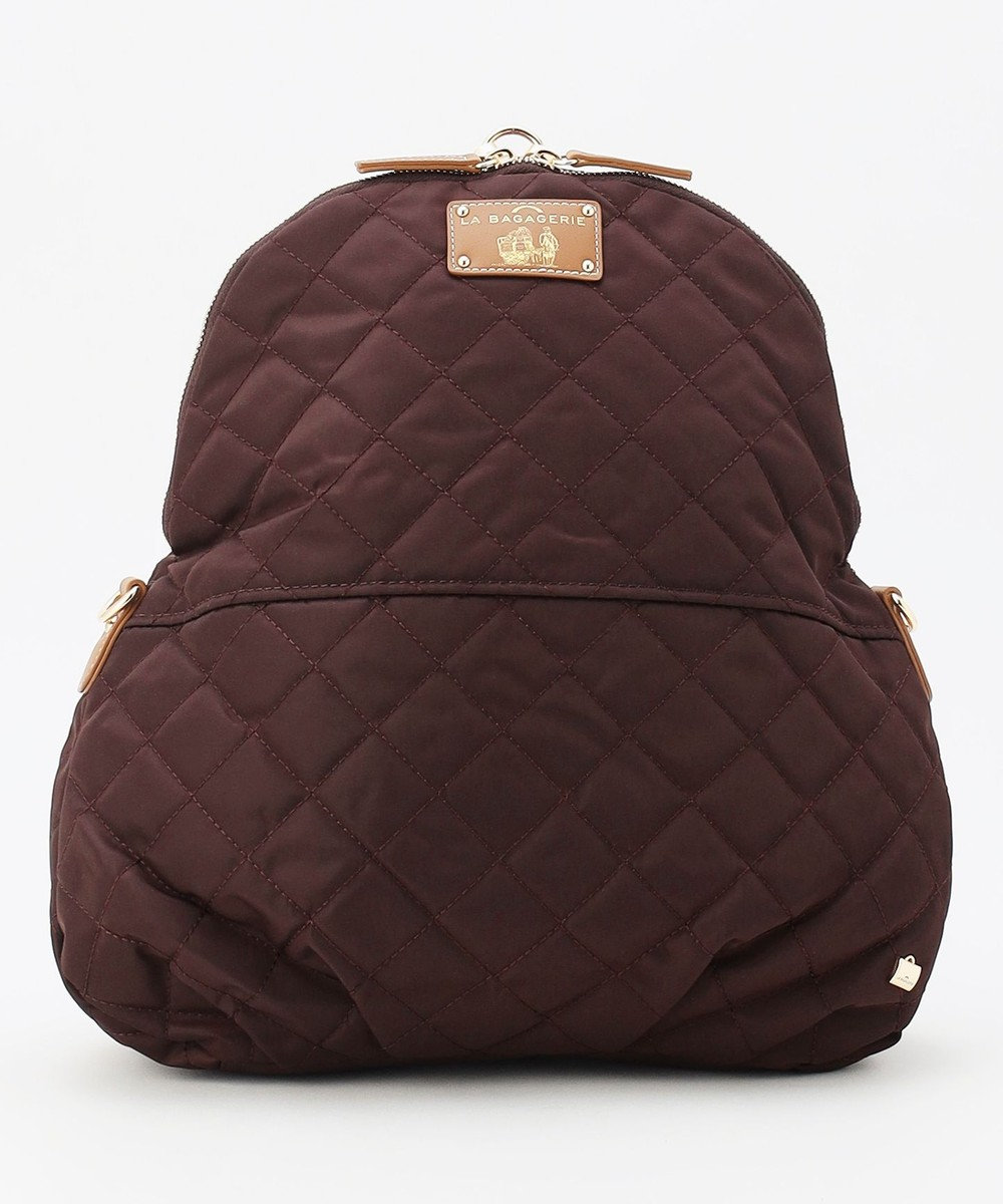 LA BAGAGERIE 撥水ナイロンキルティング3WAYリュック 