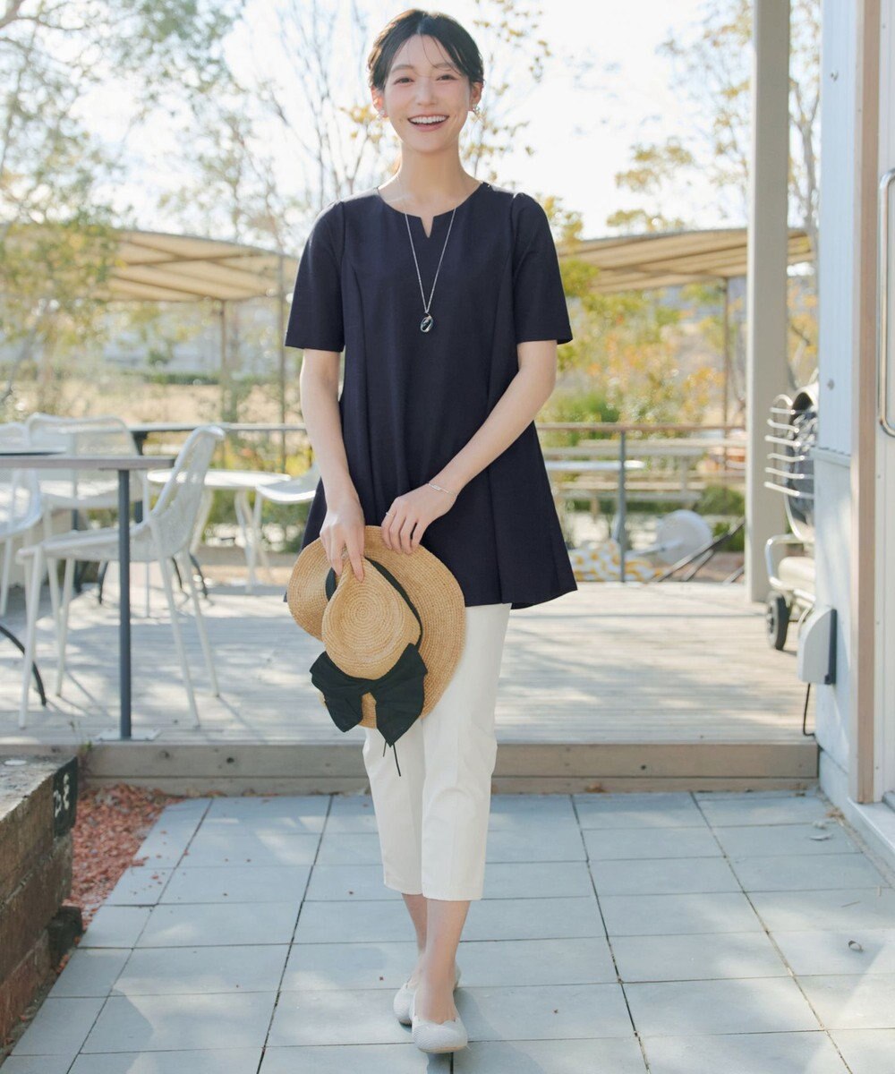 Tiaclasse 【おのののかさん着用 】「冷凛（ひやりん）」カノコバックフレアカットソー 