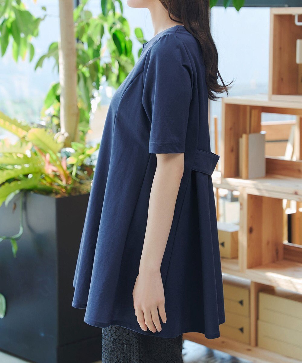 Tiaclasse 【おのののかさん着用 】「冷凛（ひやりん）」カノコバックフレアカットソー 