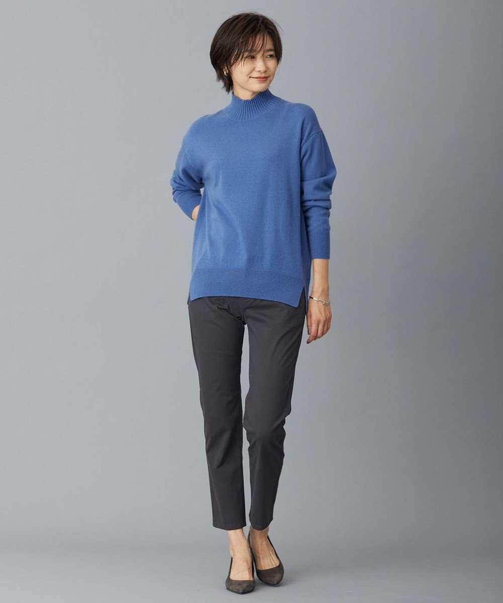 J.PRESS LADIES 【洗える・WEB限定カラーあり】CASHMERE BLEND ハイネック ニット 